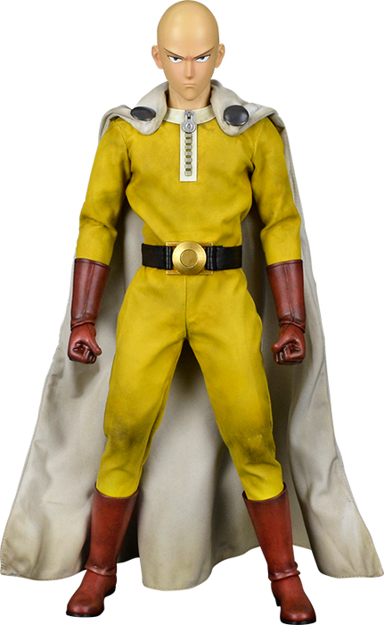 Saitama One-Punch Man Threezero Figura Articolata in Sesta Scala 30cm Dettagliata Collezione Anime