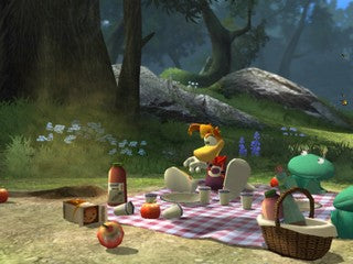 Rayman Raving Rabbids (USATO) - PS2 (RESTART)