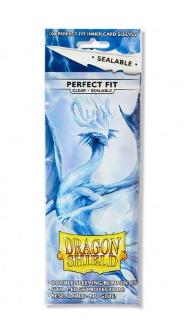 Standard - Perfect Toploader Sealable - Clear (100 Bustine) - Dragon Shield