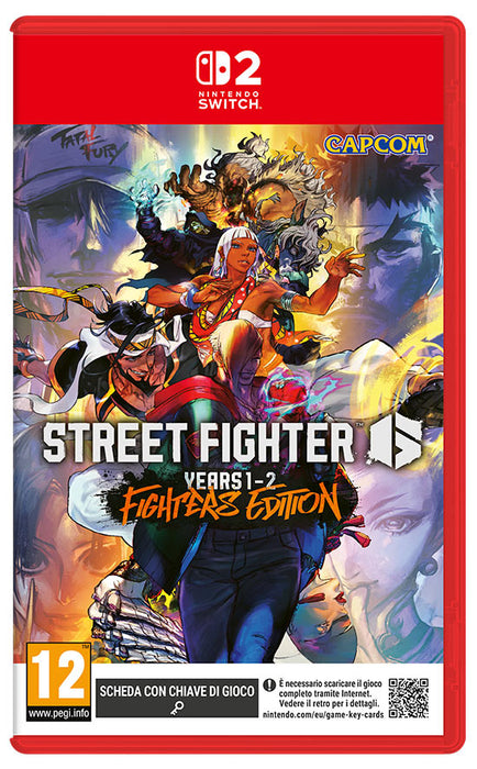 Street Fighter 6 - Years 1-2 Fighters Edition (Game-Key Card) - Nintendo Switch 2