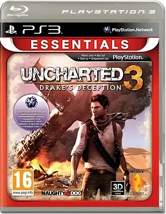 Uncharted 3: Drake's Deception (USED) - PS3 (RESTART)
