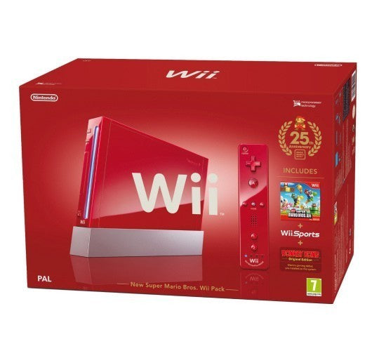 Console #New Super Mario Bros. + Giochi + Telecomando originale Plus + Accessori (USATO) - WII (RESTART)))
