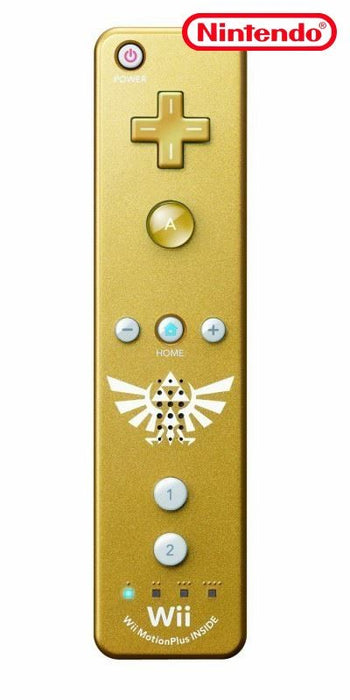 Controller Motion Plus remoto originale #gold Zelda Skyward Sword Edition (USATO) - Wii (RESTART))