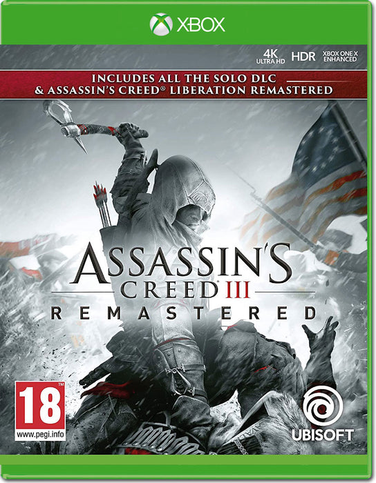Assassin's Creed III/3 Remastered (GEBRAUCHT) – Xbox One (NEUSTART)