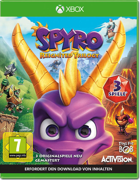 Spyro Trilogy Reignited (GEBRAUCHT) – XBbox One (NEUSTART)