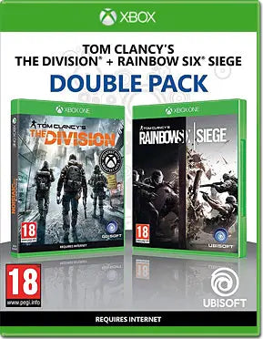 Tom Clancy's Doppelpack XBOXONE (GEBRAUCHT) The Division + Rainbow Six Siege (NEUSTART)