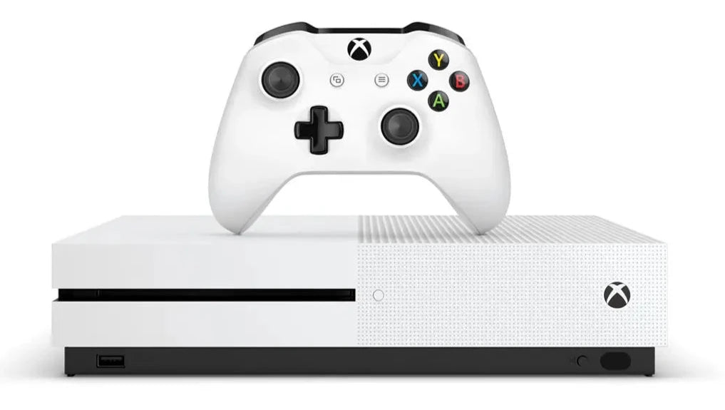 Xbox One S-Konsole 1 TB. #Weiß (GEBRAUCHT) – Xbox One S (NEUSTART)