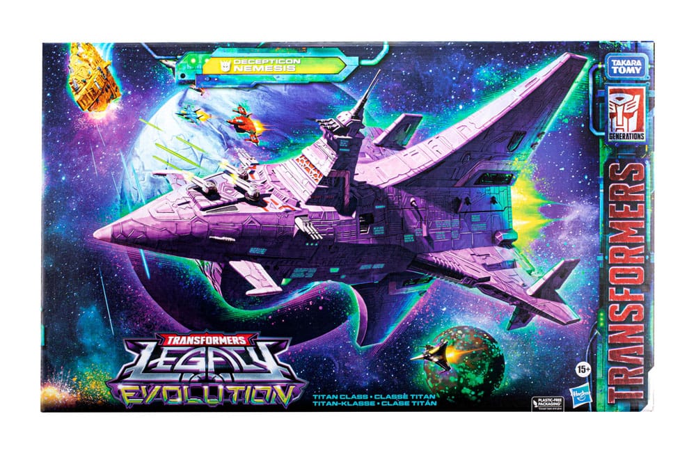 Transformers Generations Legacy Evolution Titan Class Action Figure Decepticon Nemesis 60 Cm
