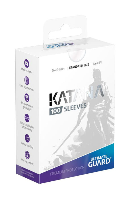 Ultimate Guard Katana Standard Sleeves (100) - Trasparenti