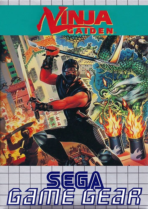 Ninja Gaiden (Kassette mit Anleitung) (Gebraucht) - Game Gear (RESTART)