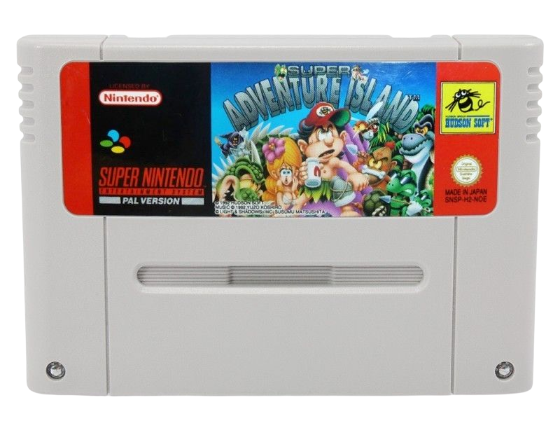 Super Adventure Island (Modul) (gebraucht) AUSGEZEICHNETER ZUSTAND - Nintendo SNES (NEUSTART)