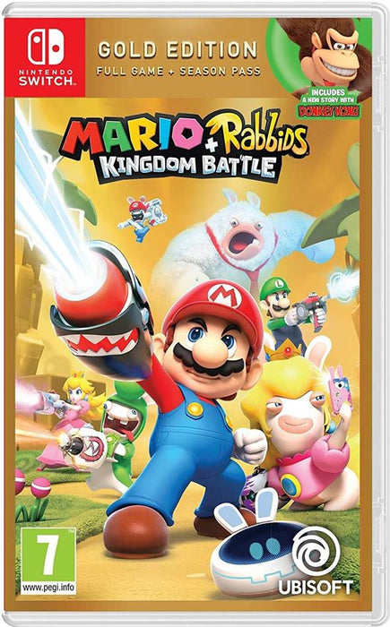 Mario & Rabbids: Kingdom Battle (Gold Edition) (usato in perfette condizioni) - Nintendo Switch (RESTART)