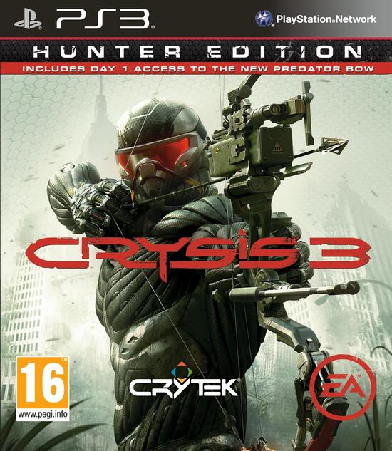 CRYSIS 3 HUNTER EDITION PS3 (NEUSTART)