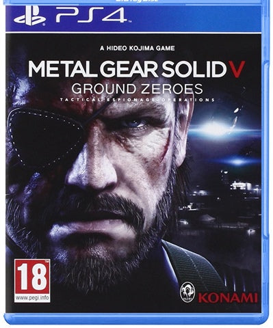 Metal Gear Solid V: Ground Zeroes (gebraucht) (AUSGEZEICHNETER ZUSTAND) (ITALIENISCH) – PS4 (NEUSTART)