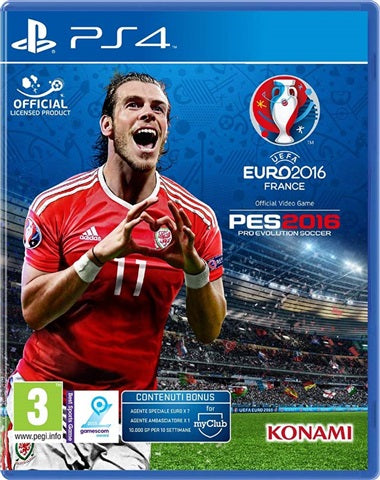 UEFA Euro 2016 (include PES 2016) - PS4 (RESTART)