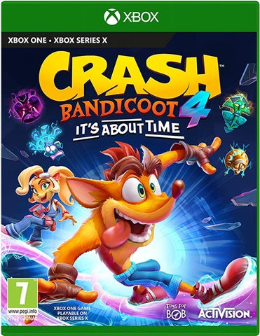 Crash Bandicoot 4: Es ist an der Zeit – Xbox One (NEUSTART)