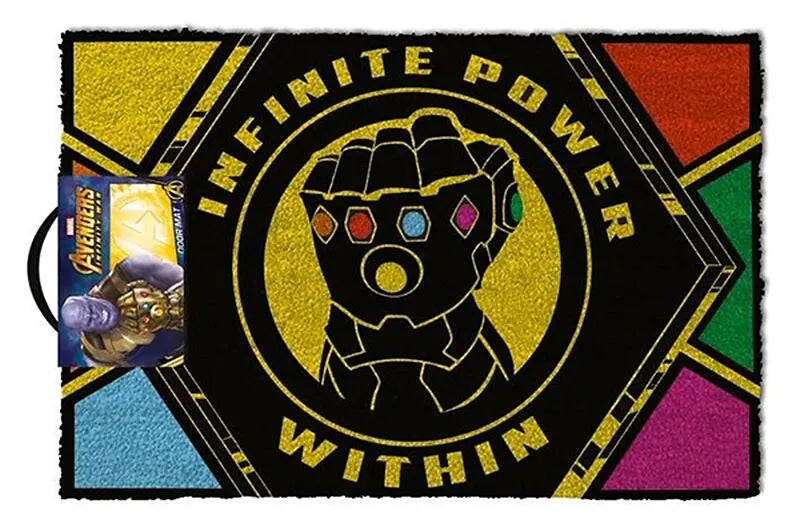 FUSSMATTE AVENGERS: INFINITY WAR - UNENDLICHE KRAFT INNERHALB DER FUSSMATTE