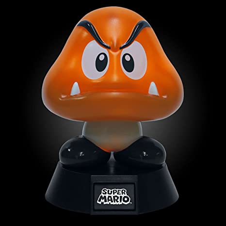 Nintendo Super Mario Bros Goomba 3D light Paladone