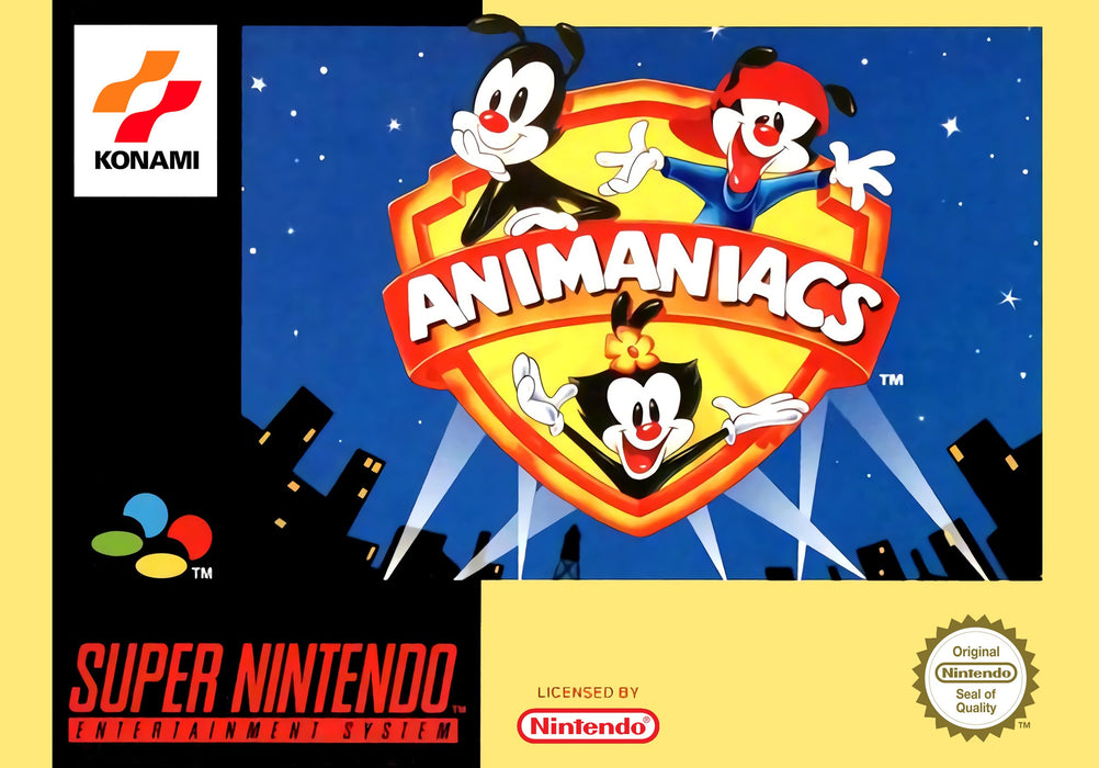 Animaniacs (con confezione originale) (usato) OTTIME CONDIZIONI - SNES (RESTART)