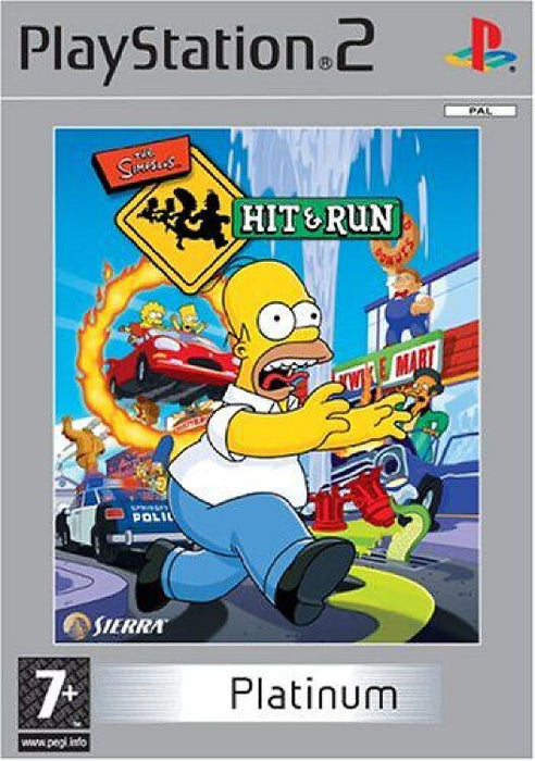 The Simpson Hit and Run (gebraucht - ITALIENISCH) - PS2 (NEUSTART)