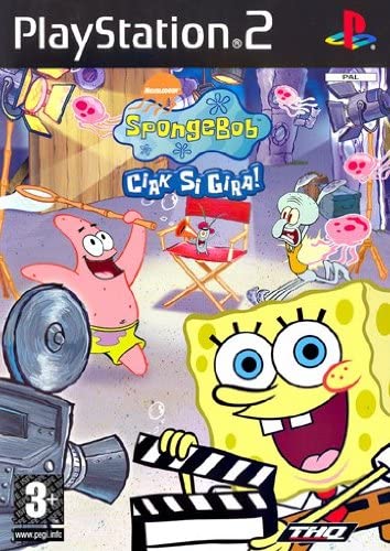 Spongebob Schwammkopf: Action, Kamera! (ITA-Version) (mit Originalverpackung) (gebraucht) AUSGEZEICHNETER ZUSTAND - PS2 (NEUSTART)