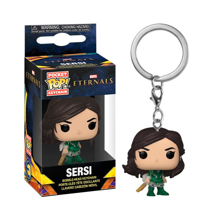 Funko Pop! Schlüsselanhänger Marvel The Eternals : Sersi