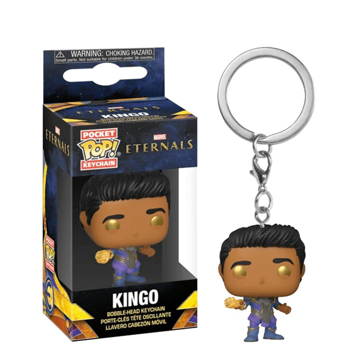 Funko Pop! Schlüsselanhänger Marvel The Eternals : Kingo