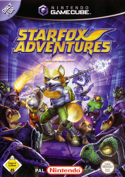 STARFOX ADVENTURES GAMECUBE (NEUSTART)