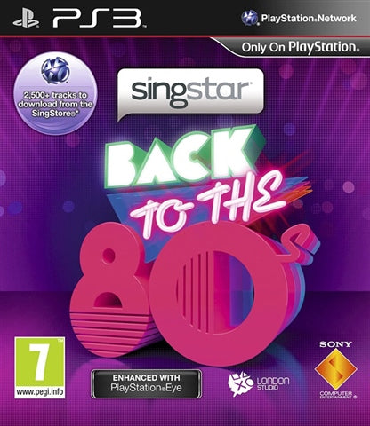 SingStar: Back To The 80s - PS3 (RESTART)