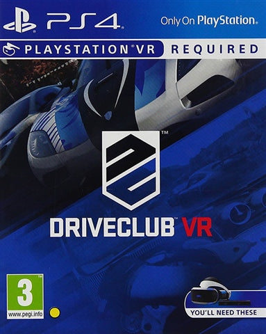 DriveClub VR (PSVR) - PS4 (RESTART)