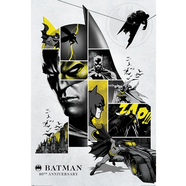 Batman 80. Jubiläum Maxi-Poster 61x91,5cm