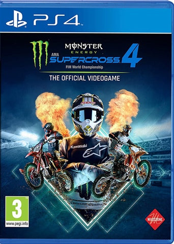 Monster Energy Supercross 4 – PS4 (NEUSTART)