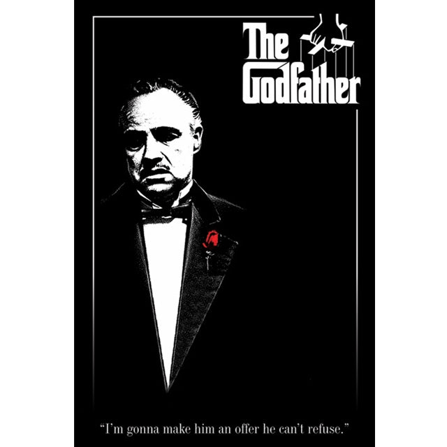Der Pate (Rote Rose) Maxi-Poster Maxi-Poster 61x91,5cm