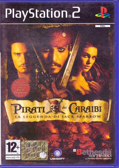 Pirates of the Caribbean: The Legend of Jak Sparrow (ITALIAN) - PS2 (RESTART)