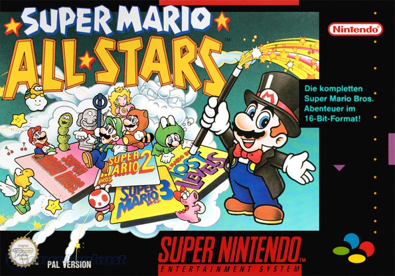 Super Mario All-Stars (mit Originalverpackung) (gebraucht) - SNES (RESTART)