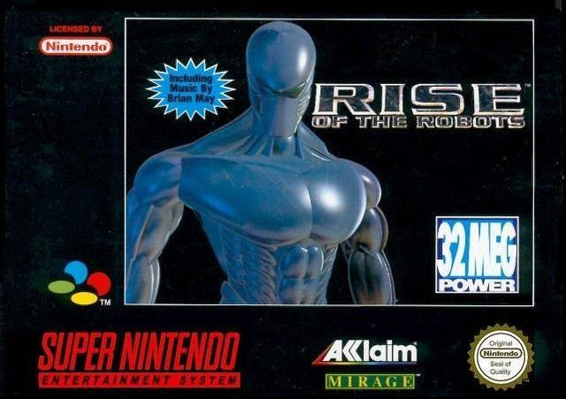 Rise of the Robots (mit Originalverpackung) (gebraucht) AUSGEZEICHNETER ZUSTAND - SNES (NEUSTART)