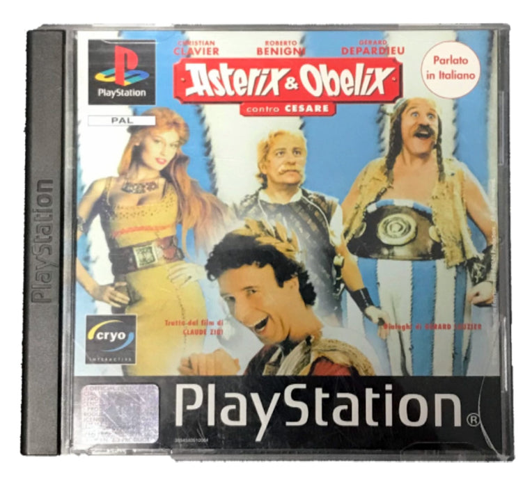Asterix und Obelix vs. Caesar / Confront Caesar (mit OVP) (gebraucht) (ITALIENISCH) – PS1 (NEUSTART)