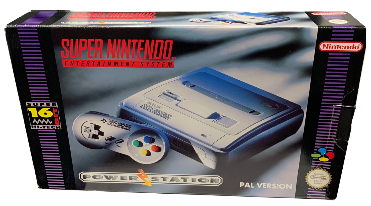 Console Nintendo Super Nes (SNES) (CON SCATOLA ORIGINALE - PERFETTE CONDIZIONI) usato (RESTART)