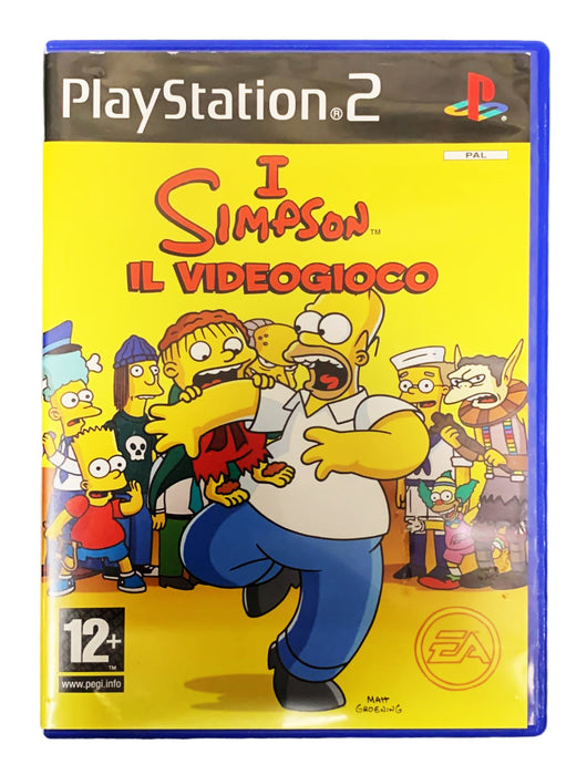 DIE SIMPSONS: DAS VIDEOSPIEL (ITALIENISCH) – PS2 (NEUSTART)