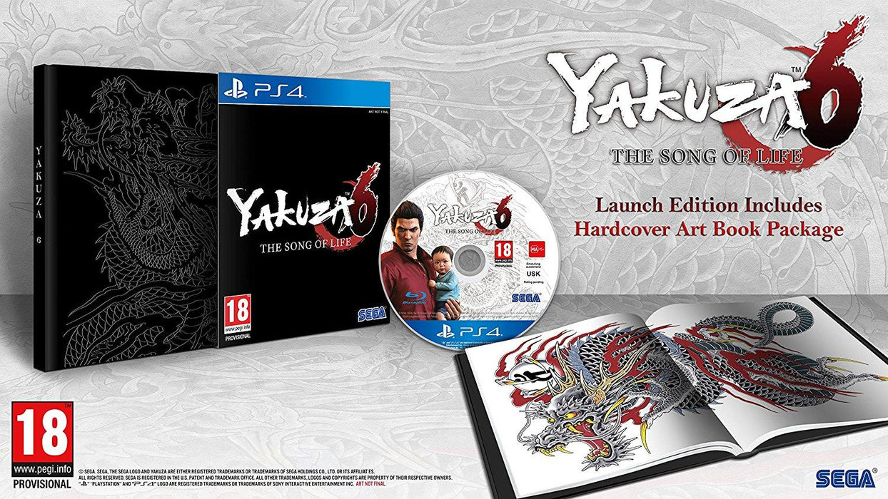 Yakuza 6: The Song Of Life (Senza DLC) (USATO -ITALIANO) - PS4 (RESTART)