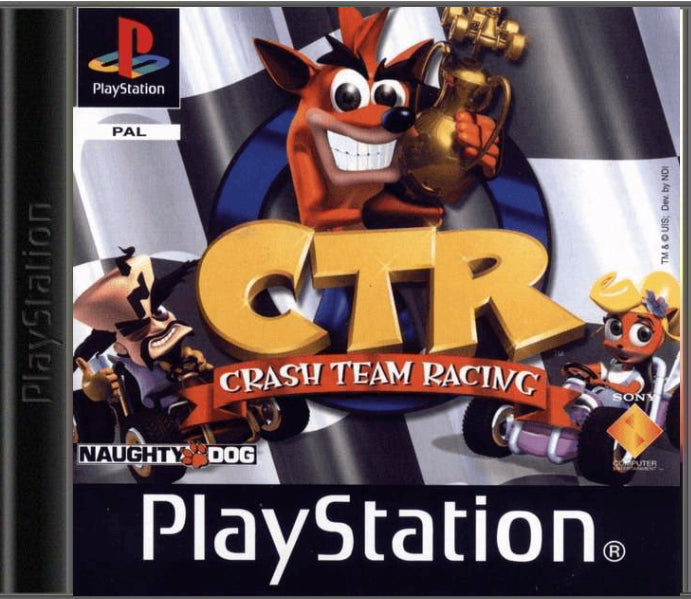 Crash Team Racing – (mit OVP) (gebraucht) AUSGEZEICHNETER ZUSTAND – PS1/PSONE (NEUSTART)
