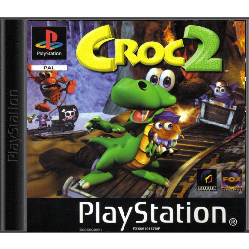 Croc 2 – (mit OVP) (gebraucht) AUSGEZEICHNETER ZUSTAND – PS1/PSONE (NEUSTART)