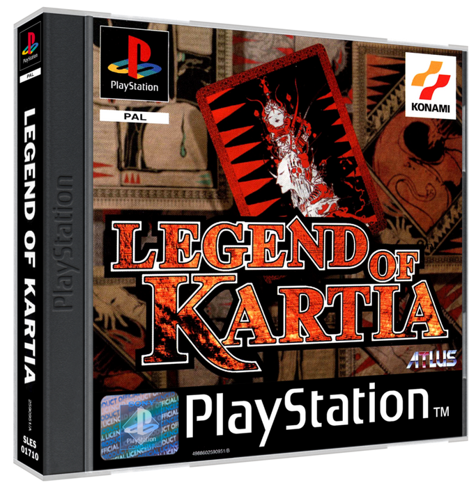 Legend of Kartia (mit Originalverpackung) (sehr guter Zustand) (gebraucht) – PS1 (RESTART)