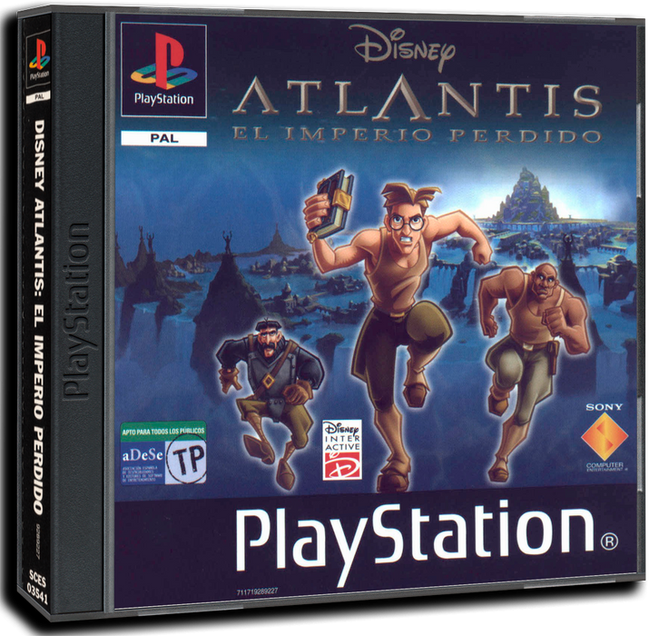 Atlantis: The Lost Empire (mit Originalverpackung) (gebraucht) WIE NEU - PS1 (NEUSTART)