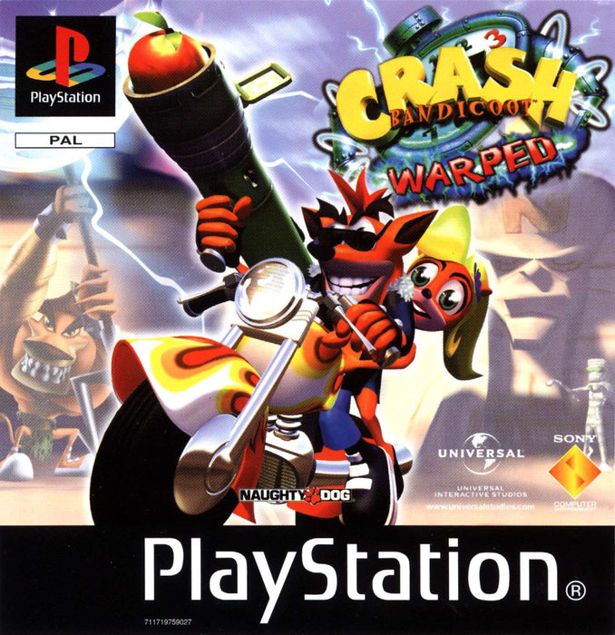 CRASH BANDICOOT 3: WARPED - PS1 (RESTART)