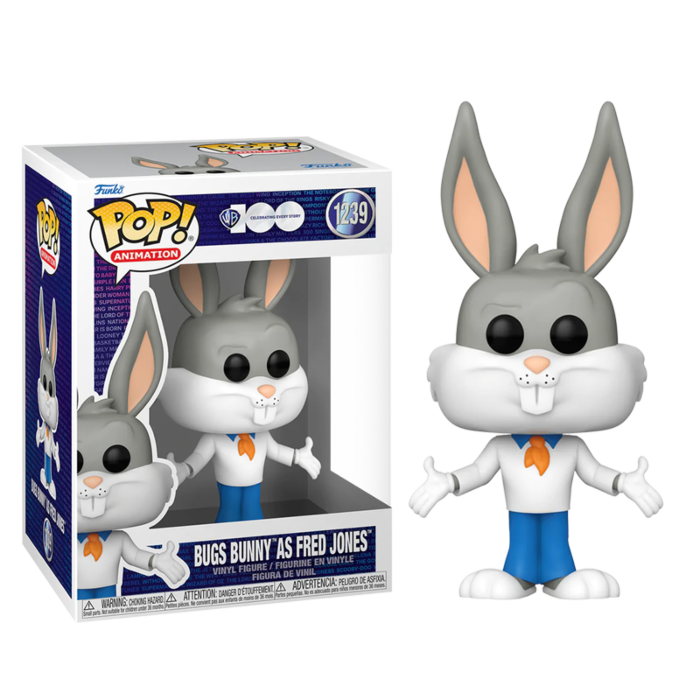 FUNKO POP Warner 100. Bugs Bunny als Fred Jones (1239)