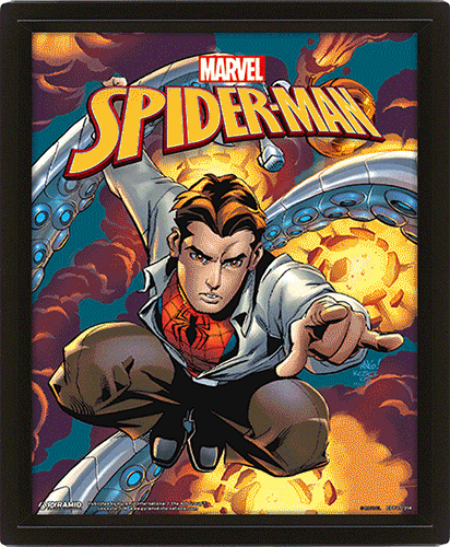 3D Spider-Man Blast-Gemälde