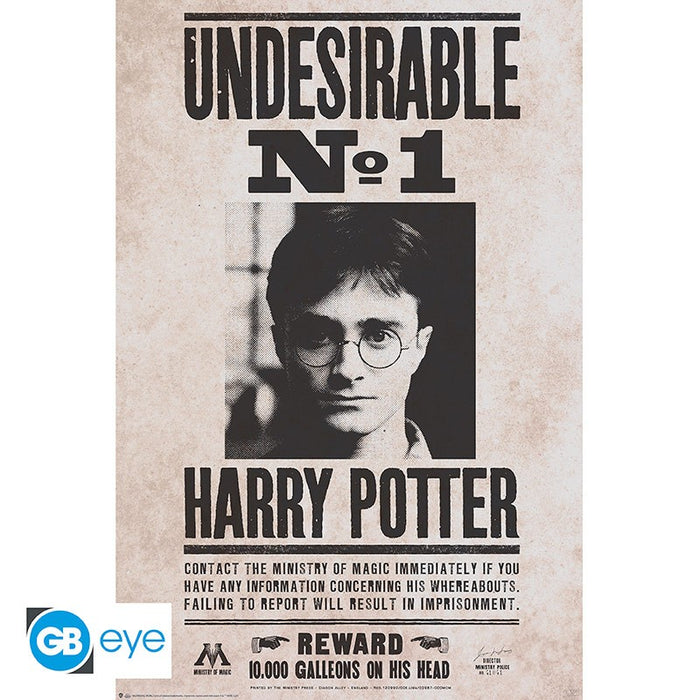 HARRY POTTER - Poster « Unerwünschte Nr. 1 » (91,5 x 61)
