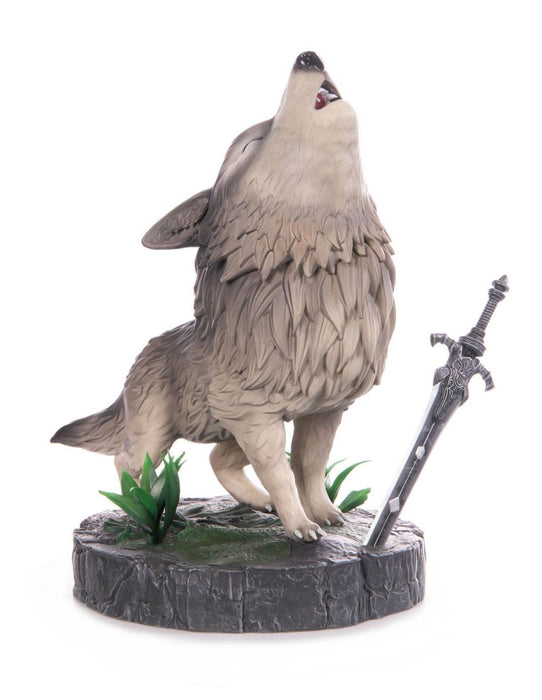 Statua Dark Souls PVC SD Il Grande Lupo Grigio Sif 22 cm