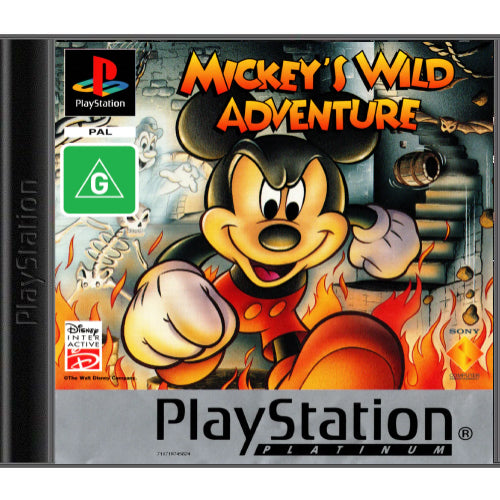 Mickey's Wild Adventure (mit Originalverpackung) (sehr guter Zustand) (gebraucht) - PS1/PSONE (RESTART)